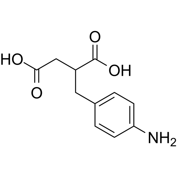 4-Amino-D,L-benzylsuccinic Acid (2-[(4-Aminophenyl)methyl]butanedioic acid) 75043-31-1
